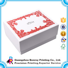 Custom Red Color Handmade Paper English Wedding Post Box Outdoor